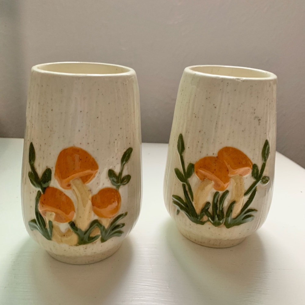 Vintage Arnels Mushroom Cups